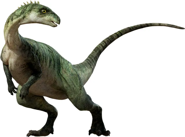 Green Dinosaur Standing