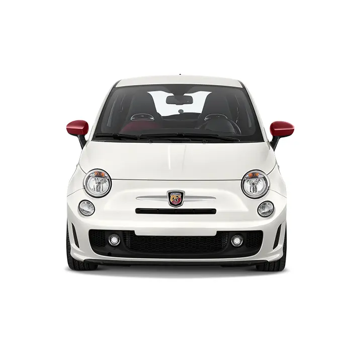 White Compact Car for Urban Driving