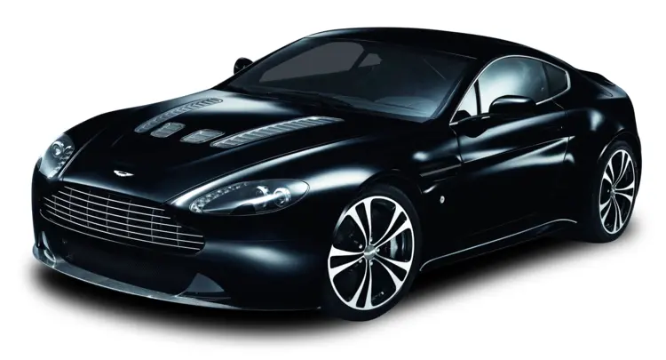 Sleek Black Sports Car