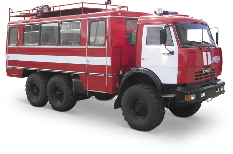 Red Fire Truck for Emergency Rescue