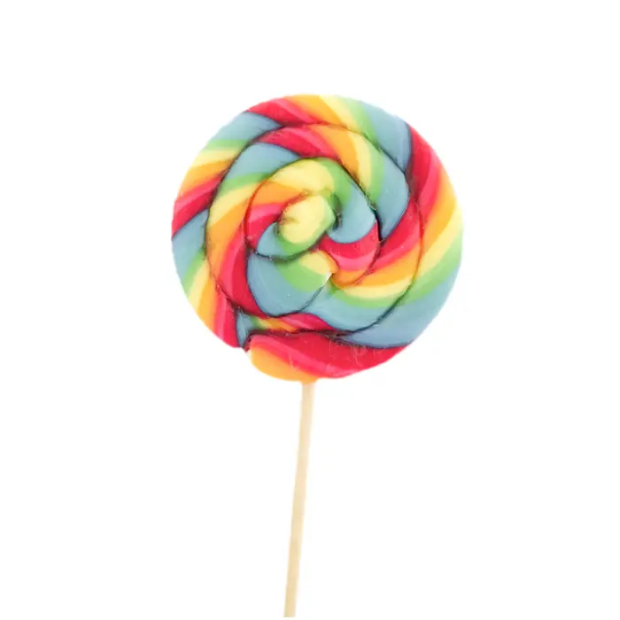 Colorful Rainbow Lollipop