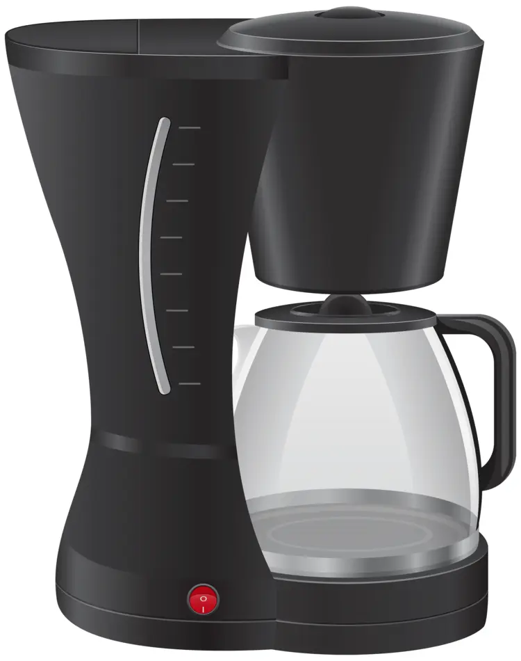 Black Coffee Maker for Fresh Brew