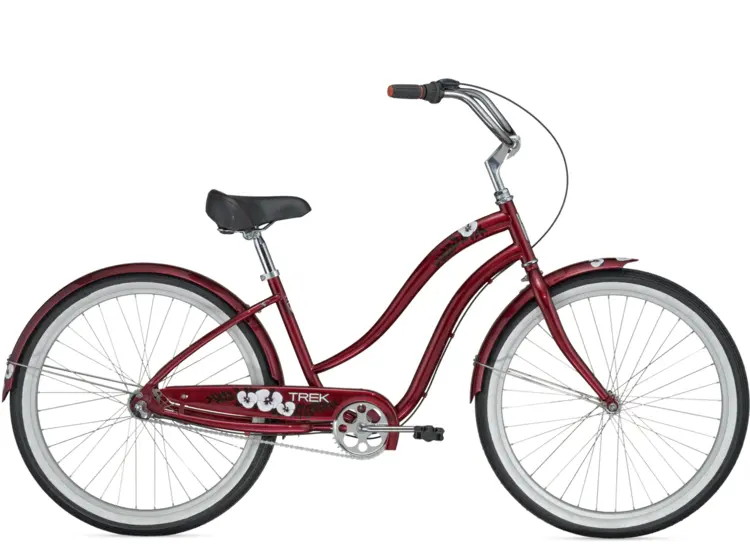 Red Bicycle for Outdoor Adventures