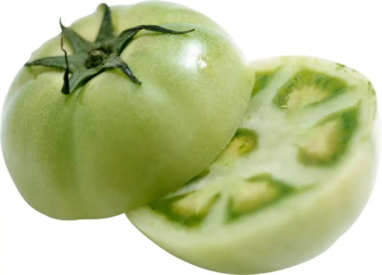 Sliced Green Tomato