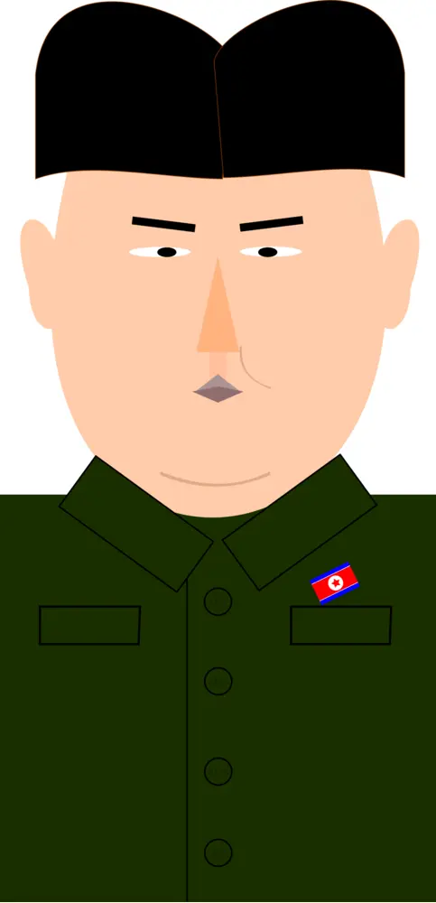 Cartoon Representation of Leader