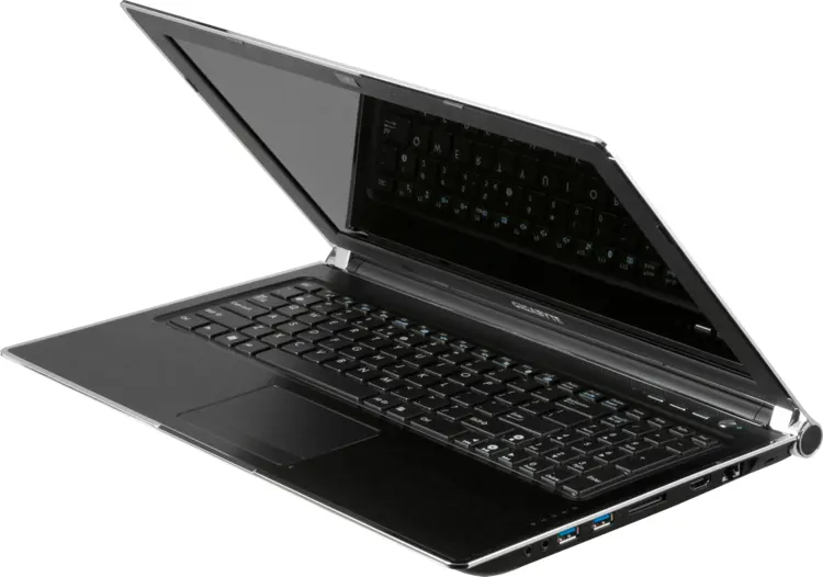 Black Laptop with Sleek Design