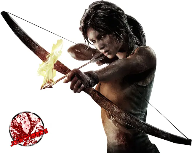 Female Character Ready with Bow