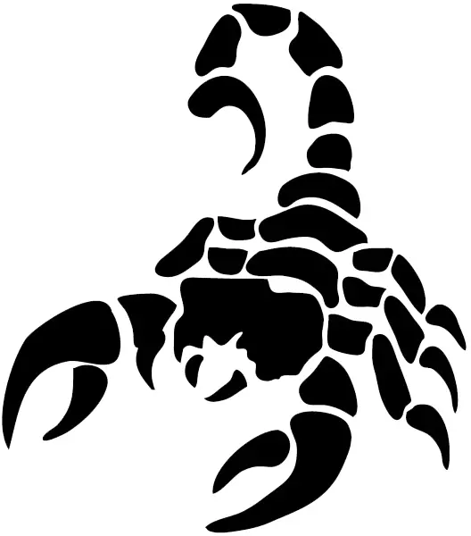 Black Scorpion Silhouette