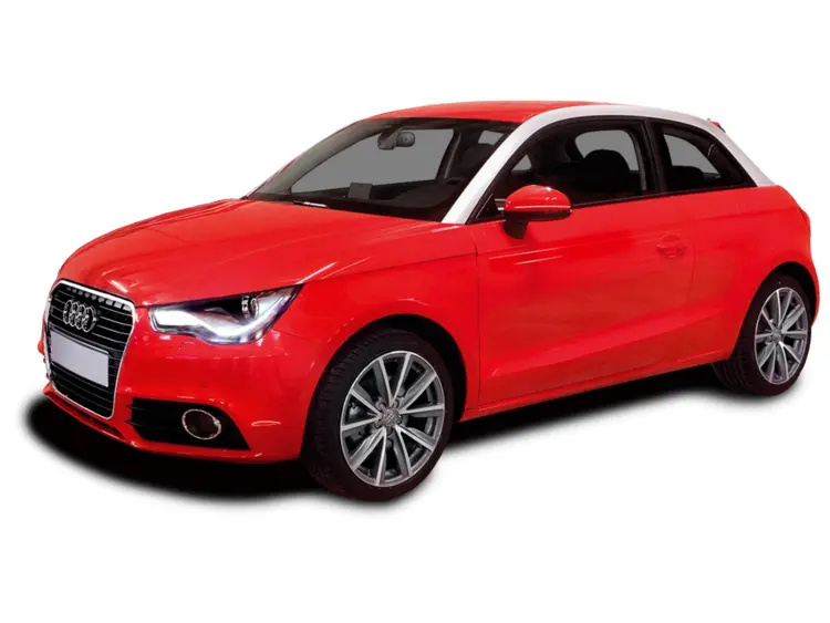Red Audi Compact Hatchback