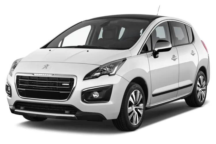 White Peugeot Compact Hatchback