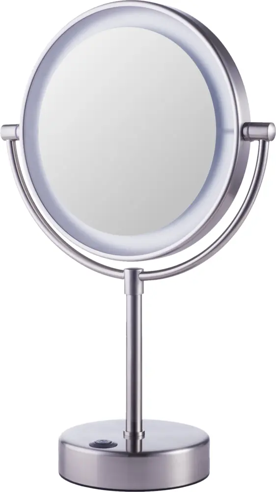 Round Mirror with Stand