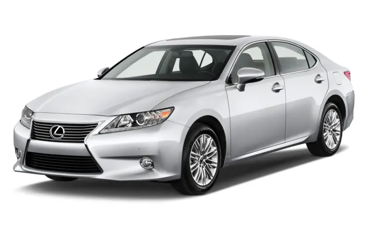 Silver Lexus Sedan