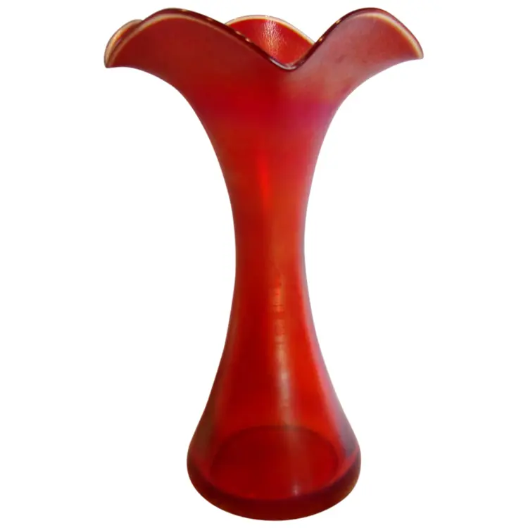 Elegant Red Vase