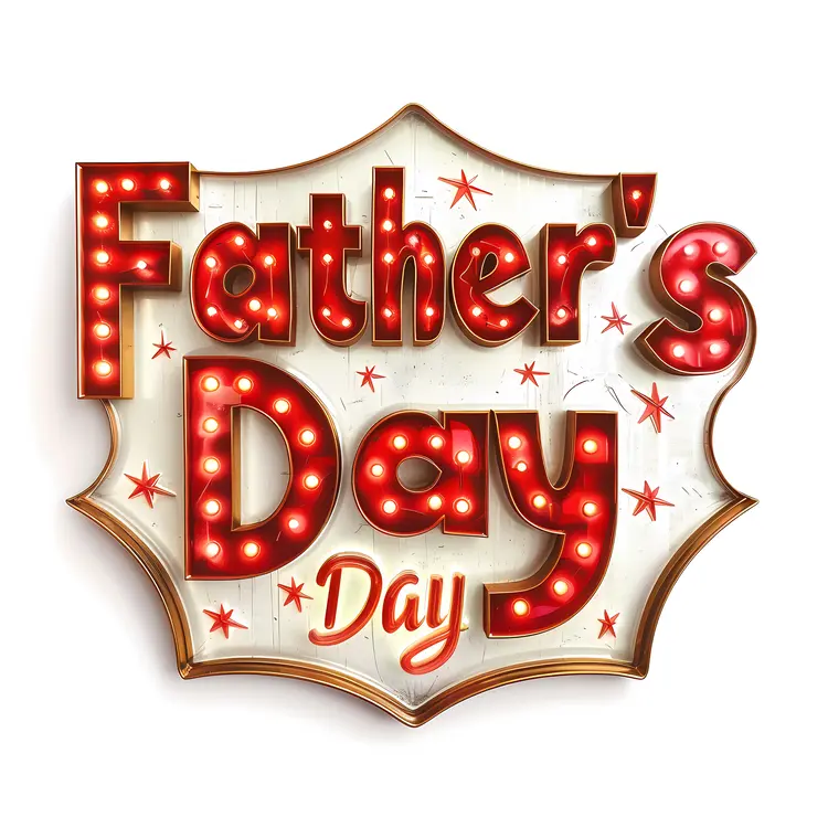 Father's Day Illuminated Sign