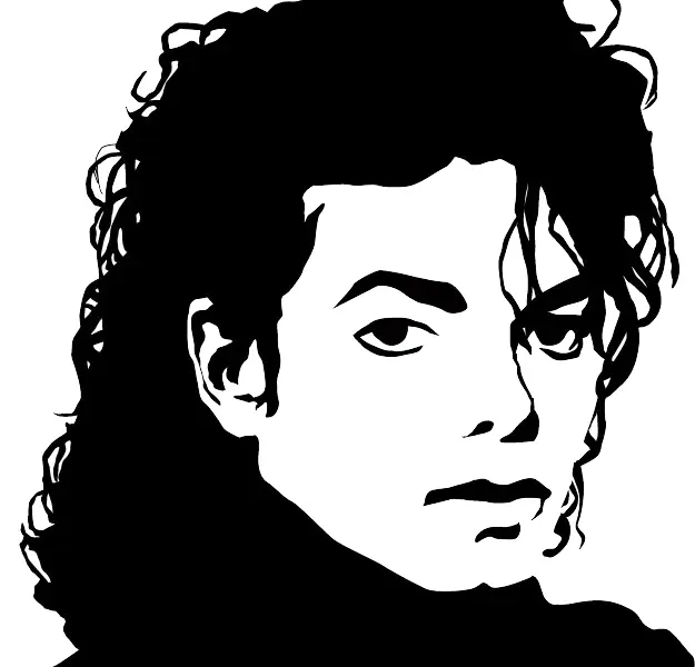 Black and White Portrait of a Man