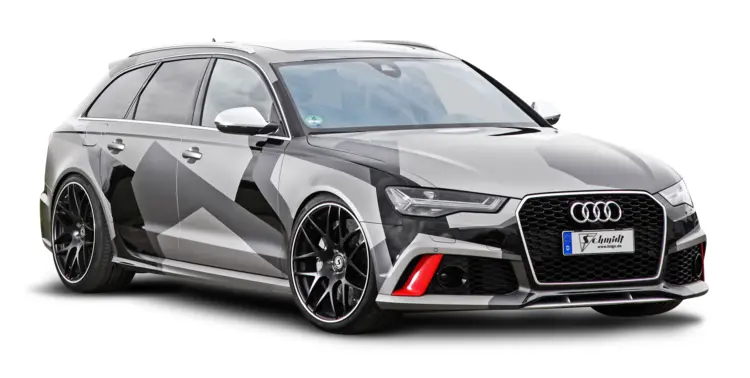 Modern Black Audi Car