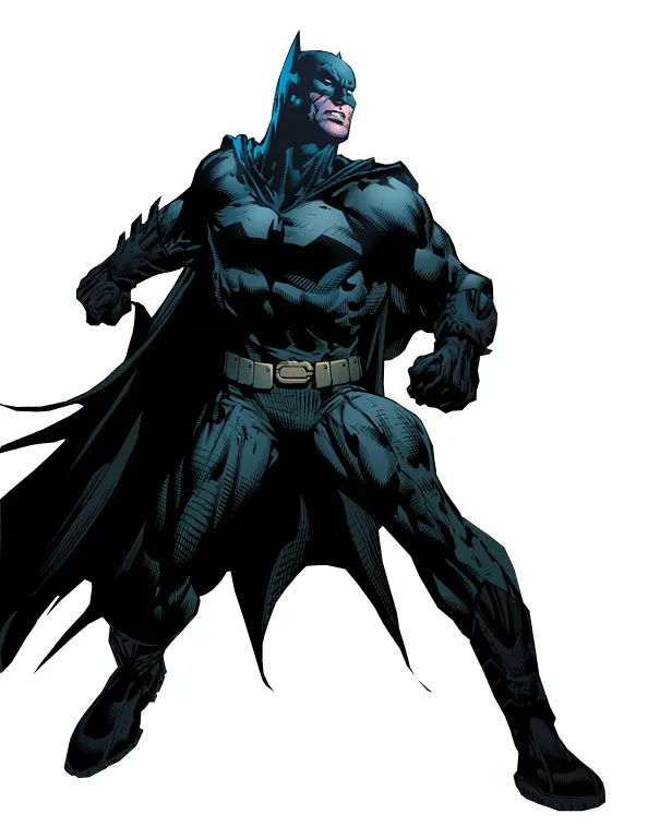 Batman in Classic Comic Style