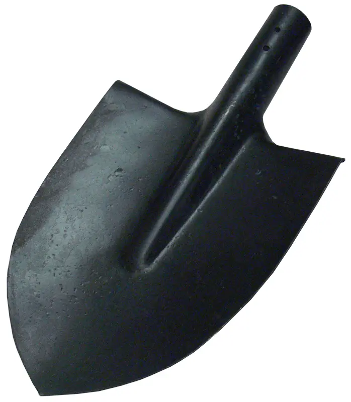 Black Spade Head for Gardening and Digging