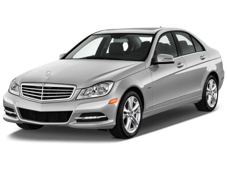 Silver Sedan Luxury Car