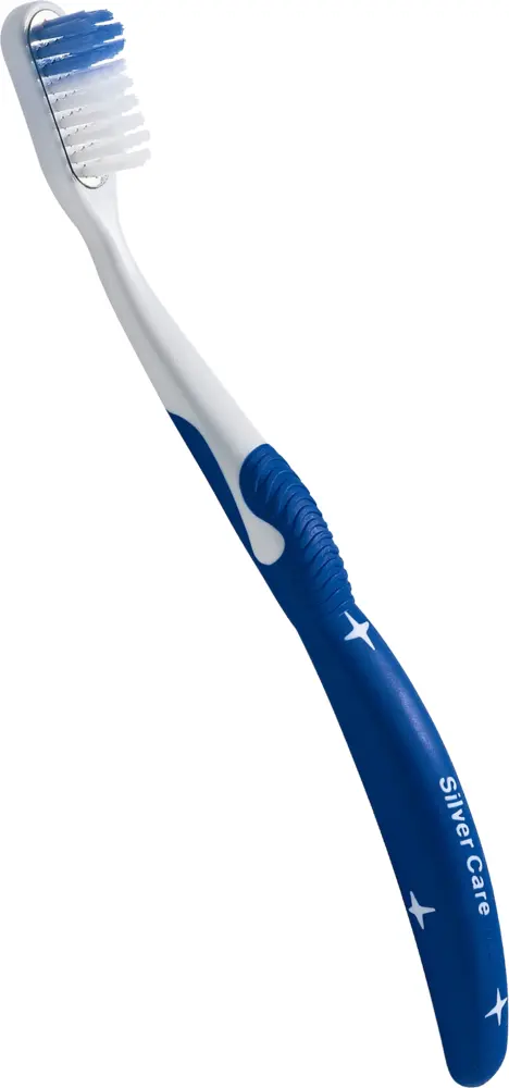 Blue and White Toothbrush