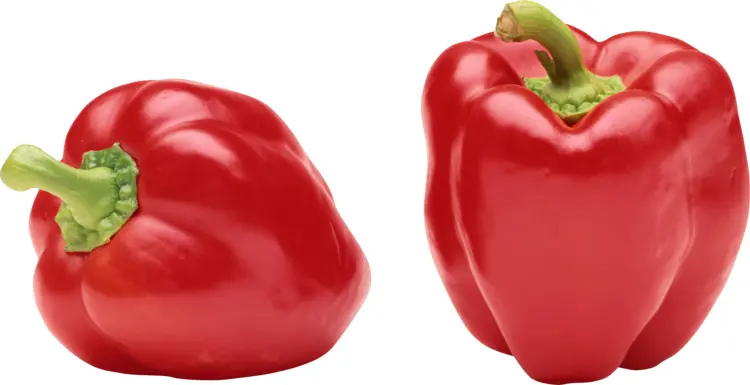 Fresh Red Bell Peppers