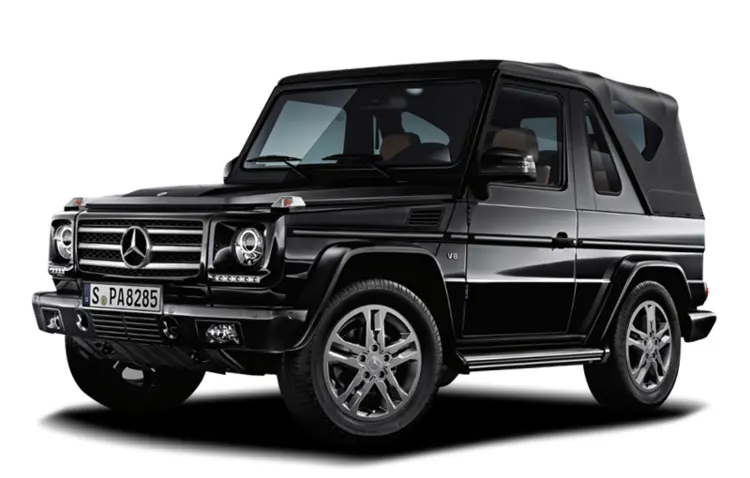 Black Convertible SUV Car