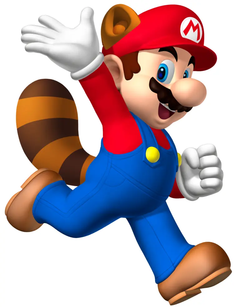 Mario with Raccoon Tail