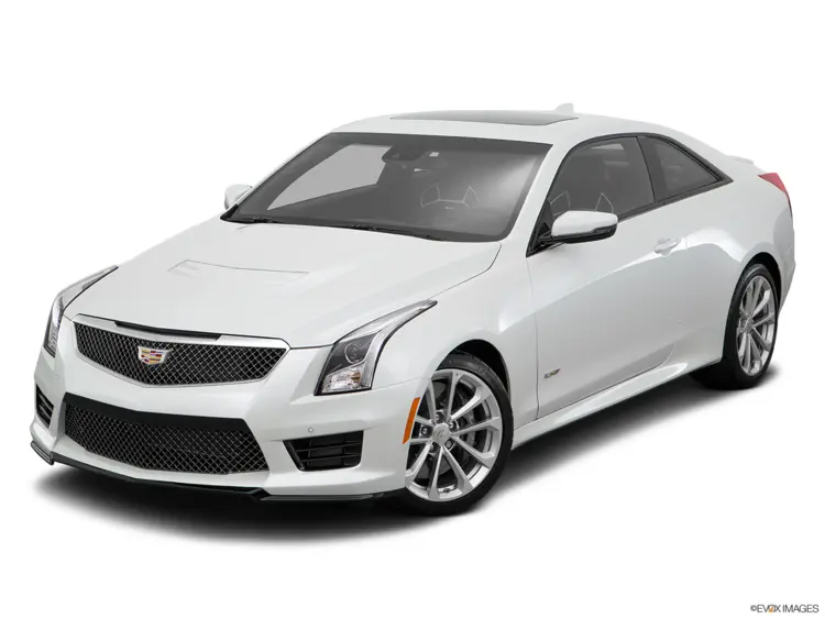 White Cadillac Coupe