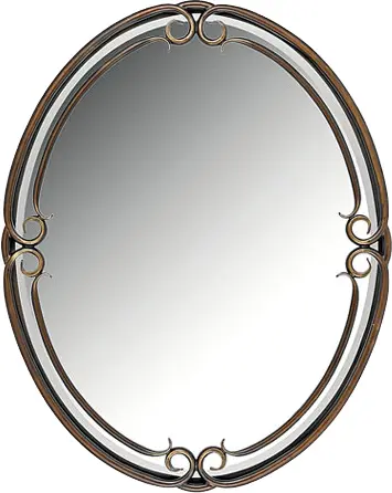 Elegant Oval Mirror