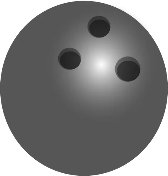 Black Bowling Ball