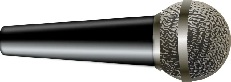 Black Microphone for Recording
