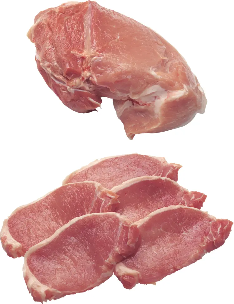 Fresh Raw Pork Cuts