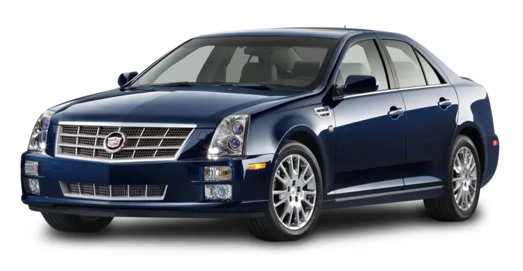 Blue Sedan Car