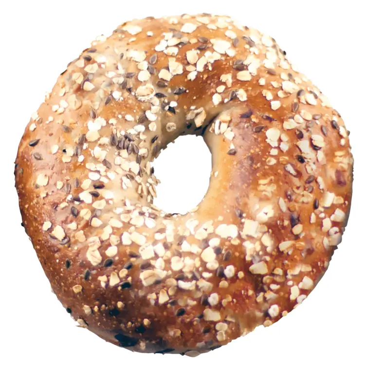 Seeded Bagel Baked