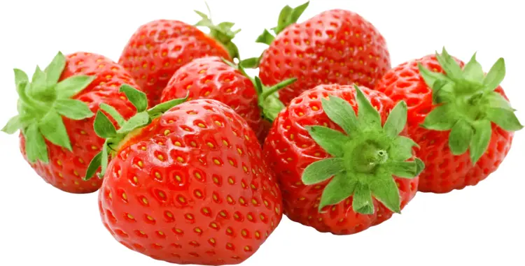 Bunch of Fresh Strawberries