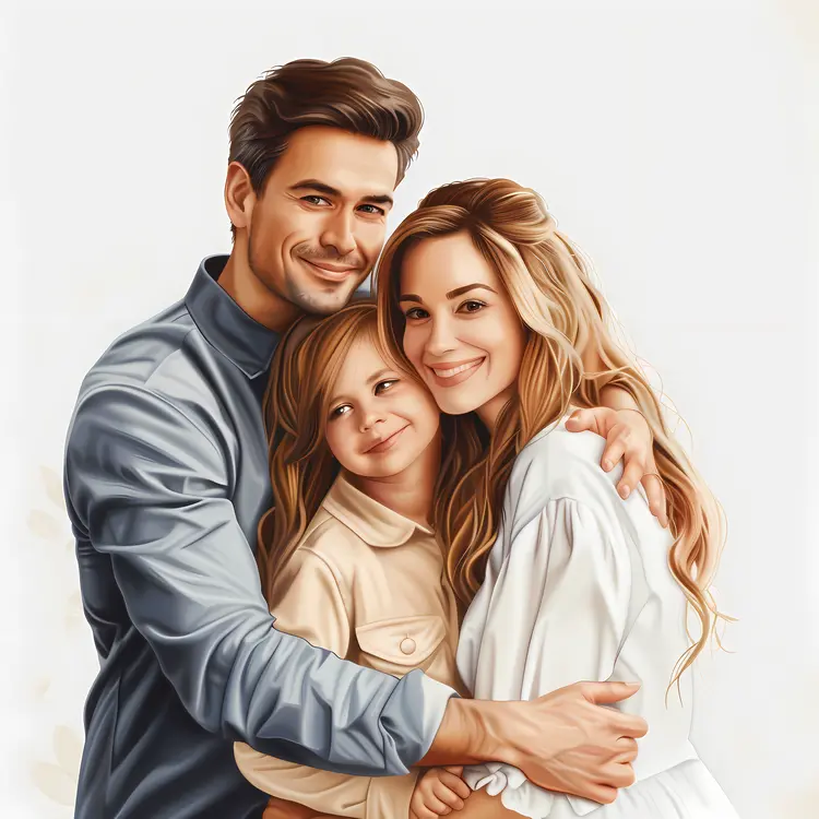 Happy Family Portrait