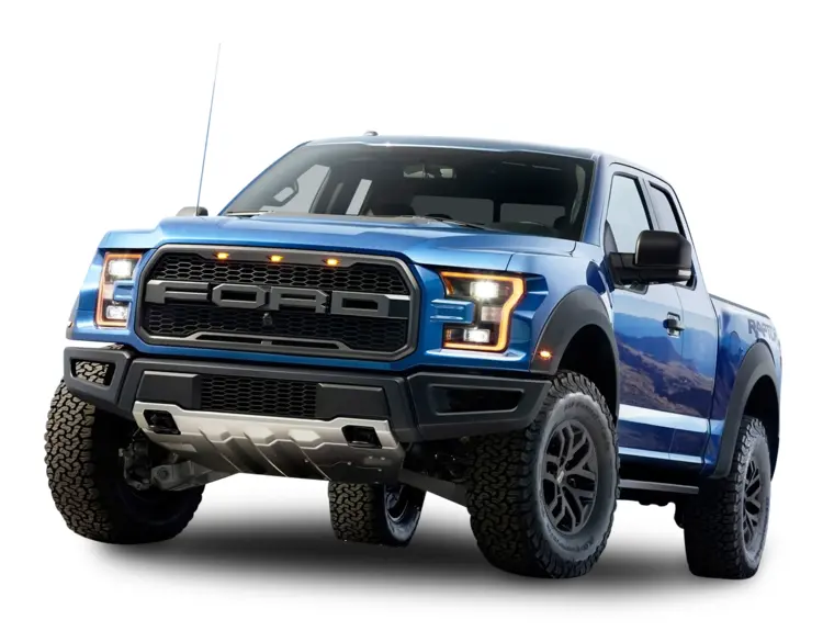 Blue Ford Pickup Truck