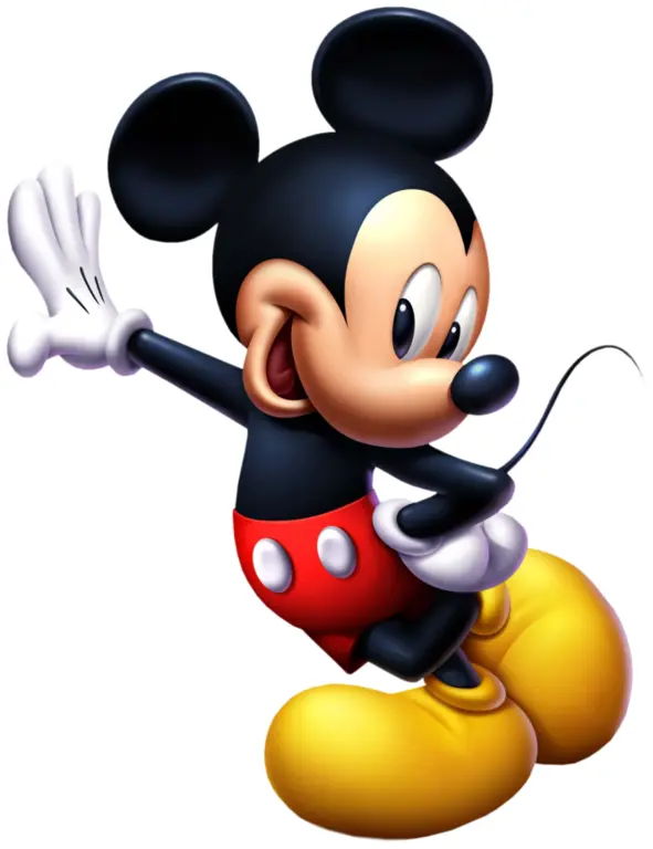 Classic Mickey Mouse Pose