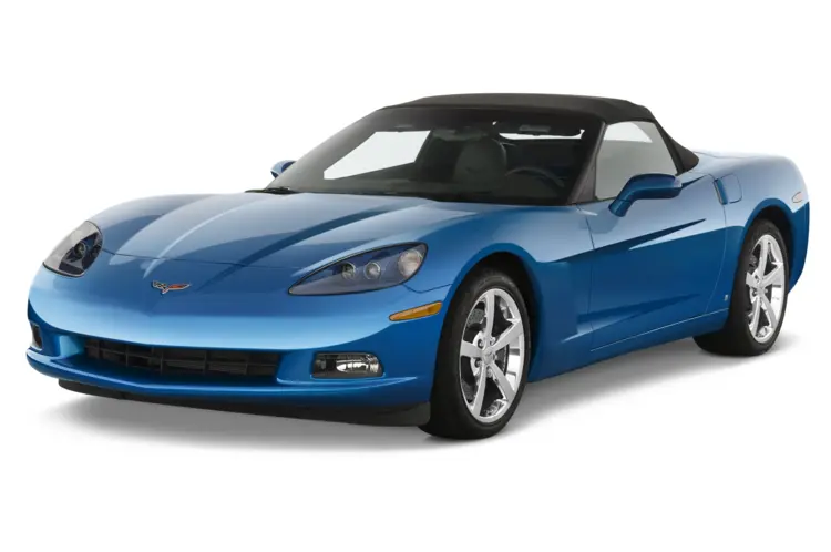 Blue Sports Car Convertible