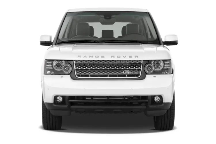 White Range Rover SUV