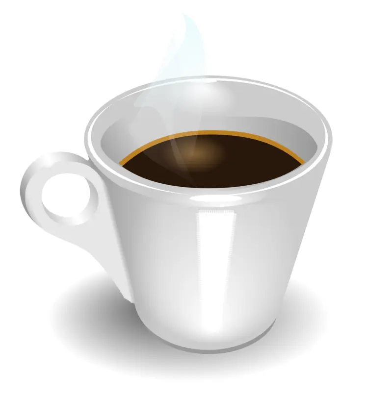 Steaming Cup of Coffee