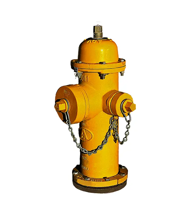 Yellow Fire Hydrant