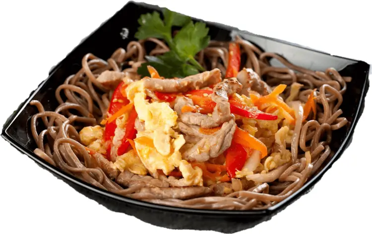 Flavorful Noodle Stir Fry with Pork