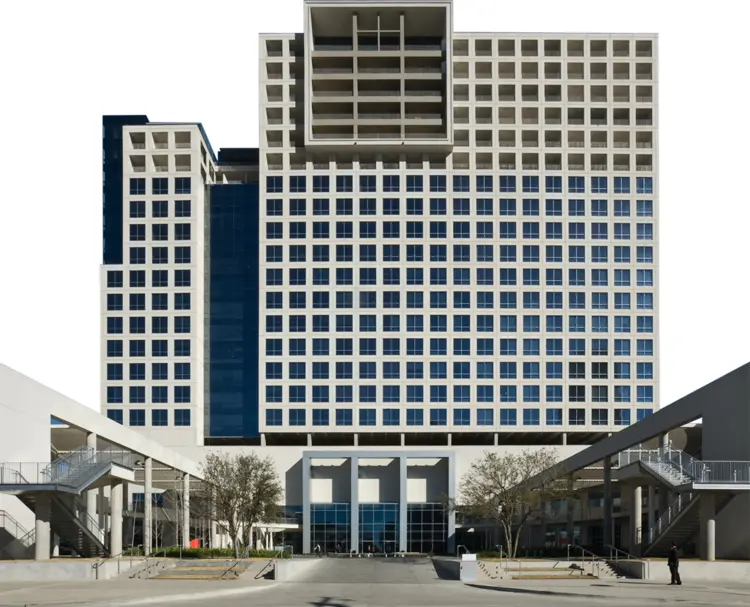 High-Rise Office Building with Corporate Design