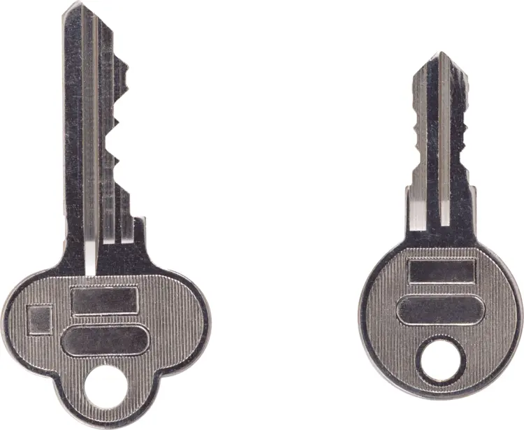 Metal Keys for Security and Access