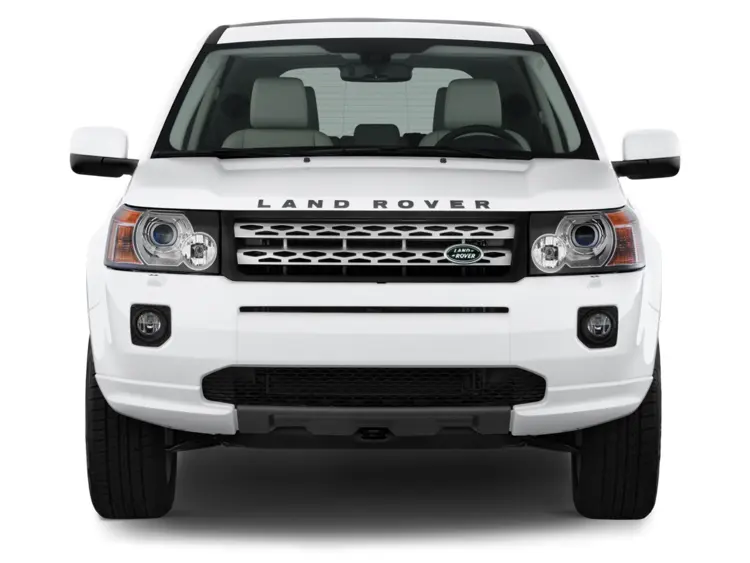 White Land Rover SUV
