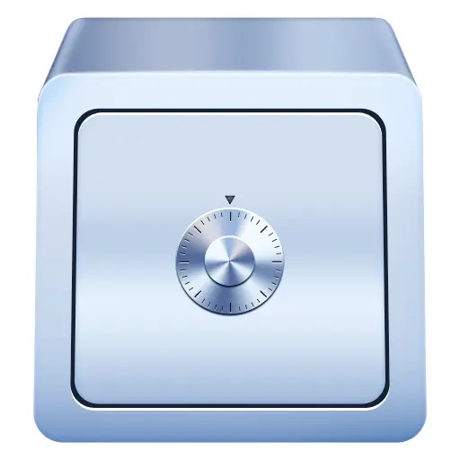 Secure Silver Safe with Combination Lock