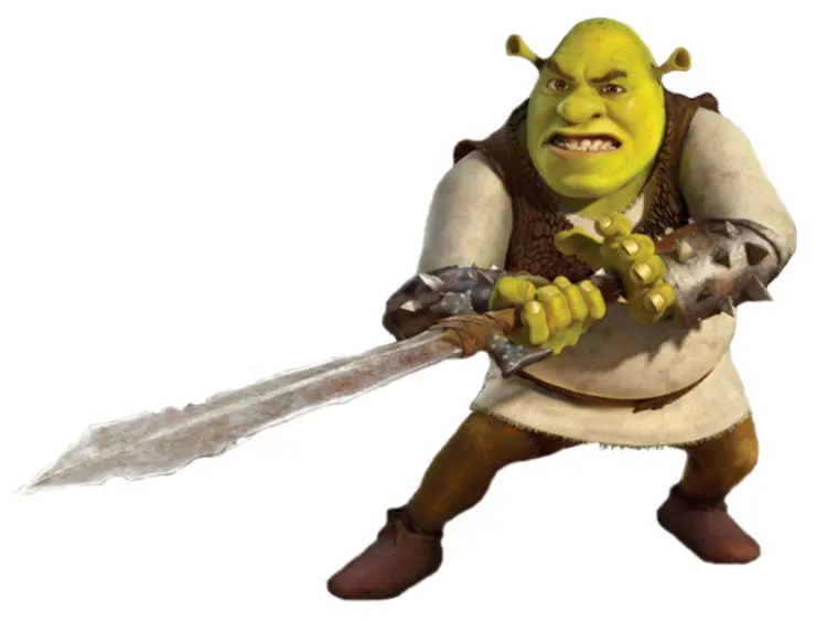 Green Ogre with Sword
