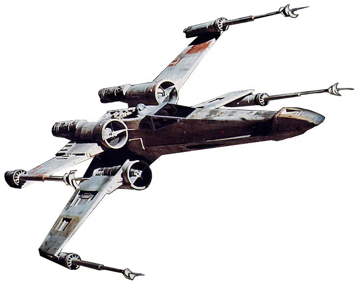 X-Wing Starfighter in Action
