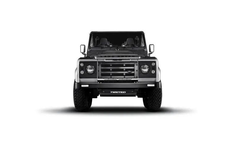 Black Land Rover Defender Off-road SUV